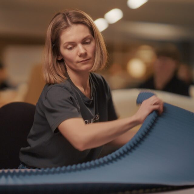 Billede af Le Klint lampeproduktion produceret af SKARVING multimedia